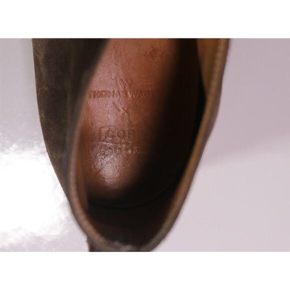 Thomas Wage x Cord Shoes & Boots Gray Brown Chukka Boots Men's US 10 - Picture 9 of 10